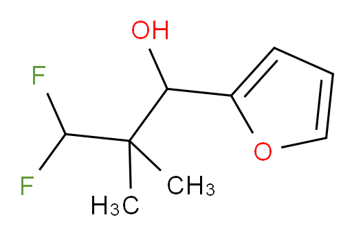 3,3-difluoro-1-(furan-2-yl)-2,2-dimethylpropan-1-ol