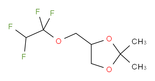2,2-dimethyl-4-((1,1,2,2-tetrafluoroethoxy)methyl)-1,3-dioxolane