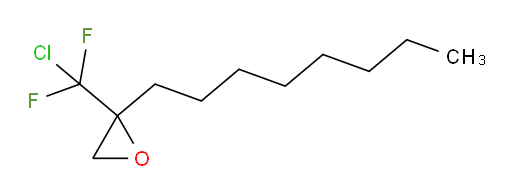 2-(chlorodifluoromethyl)-2-octyloxirane