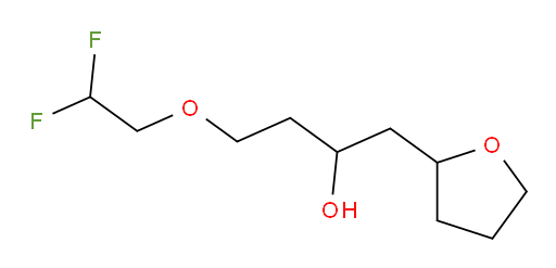 4-(2,2-difluoroethoxy)-1-(tetrahydrofuran-2-yl)butan-2-ol