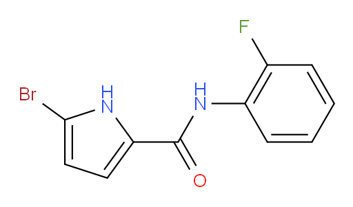 5-bromo-N-(2-fluorophenyl)-1H-pyrrole-2-carboxamide