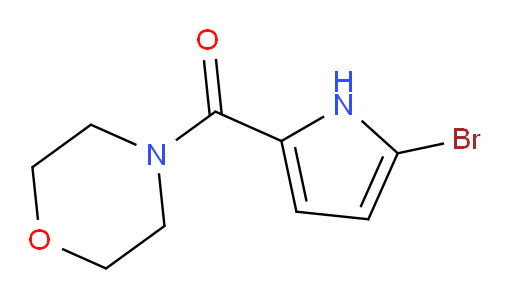 (5-bromo-1H-pyrrol-2-yl)(morpholino)methanone