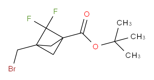 3-Bromomethyl-2,2-difluoro-bicyclo[1.1.1]pentane-1-carboxylic acid tert-butyl ester