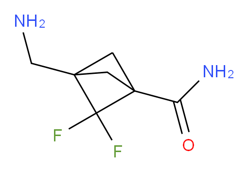 3-(Aminomethyl)-2,2-difluoro-bicyclo[1.1.1]pentane-1-carboxamide