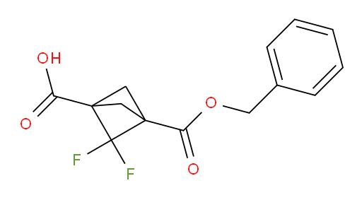 1-(Benzyl) 2,2-difluorobicyclo[1.1.1]pentane-1,3-dicarboxylate