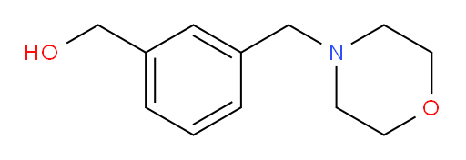 3-(4-Morpholinylmethyl)benzenemethanol (ACI)