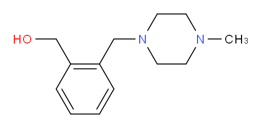 2-[(4-Methyl-1-piperazinyl)methyl]benzenemethanol (ACI)