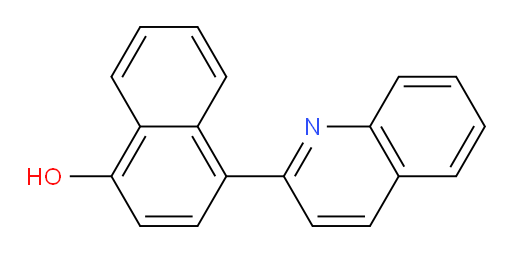 1-Naphthalenol, 4-(2-quinolinyl)- (ACI)
