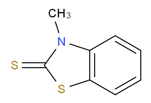 3-Methyl-2(3H)-benzothiazolethione (ACI)