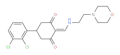 5-(2,3-Dichlorophenyl)-2-[[[2-(4-morpholinyl)ethyl]amino]methylene]-1,3-cyclohexanedione (ACI)