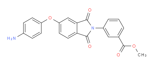 Methyl 3-[5-(4-aminophenoxy)-1,3-dihydro-1,3-dioxo-2H-isoindol-2-yl]benzoate (ACI)