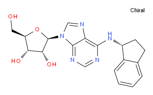 N-[(1R)-2,3-Dihydro-1H-inden-1-yl]adenosine (ACI)