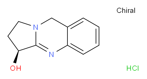 Pyrrolo[2,1-b]quinazolin-3-ol, 1,2,3,9-tetrahydro-, monohydrochloride, (3S)- (9CI)