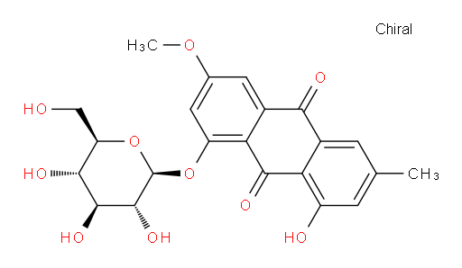 Physcion 8-O-β-D-glucopyranoside