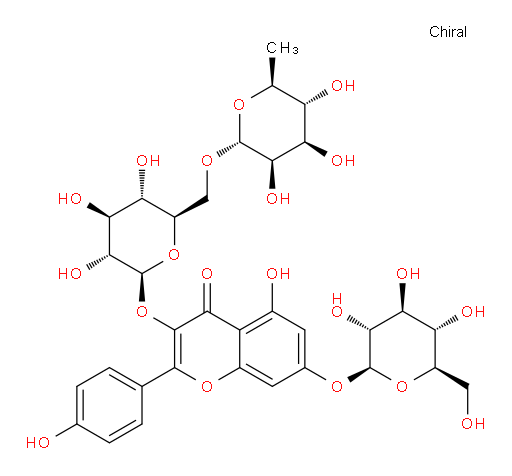 Kaempferol 3-O-rutinoside 7-O-glucoside