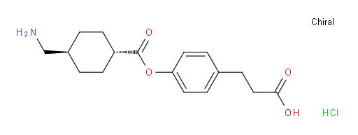 Cetraxate hydrochloride