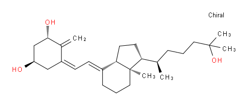 (1R,3S,5Z)-4-Methylene-5-[(2E)-2-[(1R,3aS,7aR)-octahydro-1-[(1R)-5-hydroxy-1,5-dimethylhexyl]-7a-methyl-4H-inden-4-ylidene]-ethylidene]-1,3-cyclohexanediol