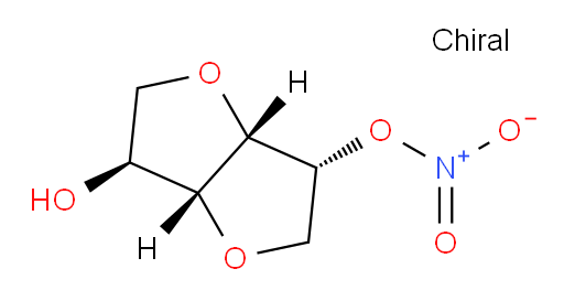 (3R,3aS,6S,6aR)-6-hydroxyhexahydrofuro[3,2-b]furan-3-yl nitrate