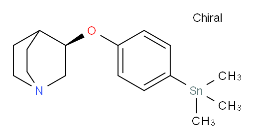 (R)-3-(4-(trimethylstannyl)phenoxy)quinuclidine