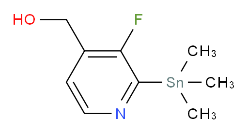 (3-fluoro-2-(trimethylstannyl)pyridin-4-yl)methanol