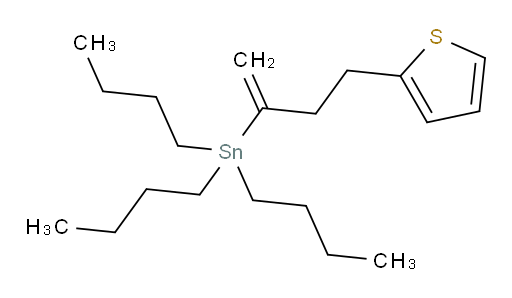 tributyl(4-(thiophen-2-yl)but-1-en-2-yl)stannane