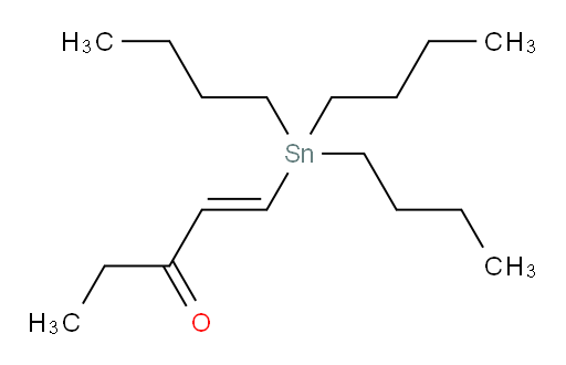 (E)-1-(三丁基锡基)戊-1-烯-3-酮