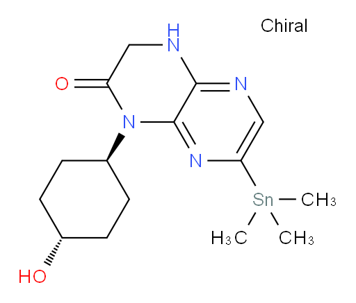 1-((1r,4r)-4-羟基环己基)-7-(三甲基锡基)-3,4-二氢吡嗪并[2,3-b]吡嗪-2(1H)-酮