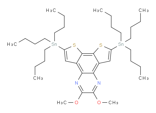 2,3-二甲氧基-6,9-双(三丁基锡基)二噻吩并[3,2-f:2',3'-h]喹喔啉
