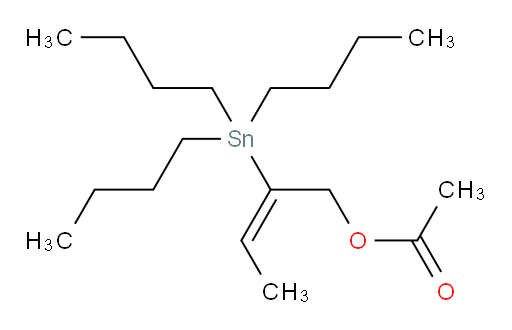 (E)-2-(tributylstannyl)but-2-en-1-yl acetate