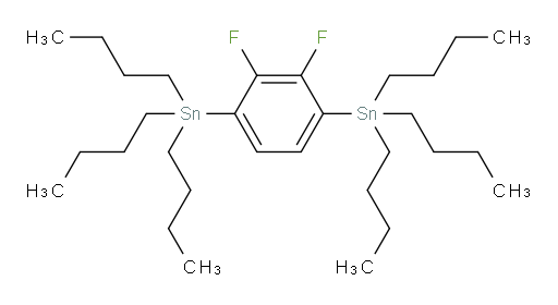 (2,3-二氟-1,4-苯二基)双(三丁基锡烷)