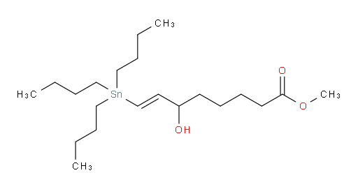 (E)-甲基 6-羟基-8-(三丁基锡基)辛-7-烯酸酯