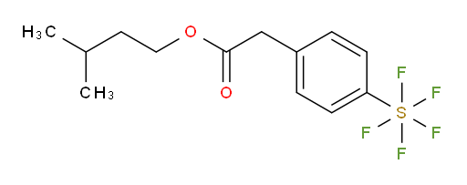 isopentyl 2-(4-(pentafluoromercapto)phenyl)acetate