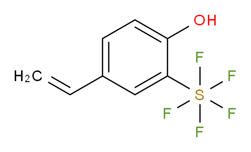 2-(pentafluoromercapto)-4-vinylphenol