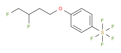 4-(3,4-difluorobutoxy)(pentafluoromercapto)benzene