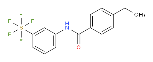 [3-[(4-Ethylbenzoyl)amino]phenyl]sulfur pentafluoride