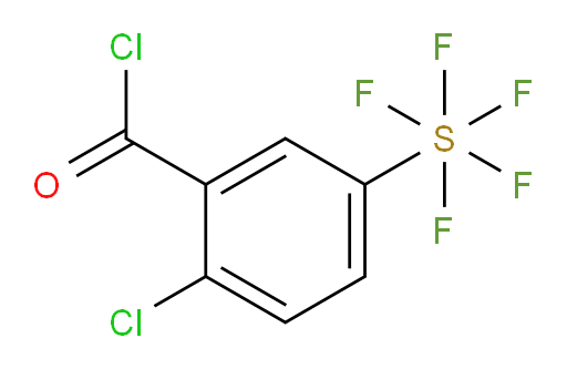 [4-Chloro-3-(chlorocarbonyl)phenyl]sulfur pentafluoride
