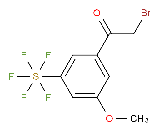 [3-(2-Bromoacetyl)-5-methoxyphenyl]sulfur pentafluoride