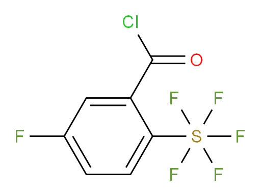 [2-(Chlorocarbonyl)-4-fluorophenyl]sulfur pentafluoride