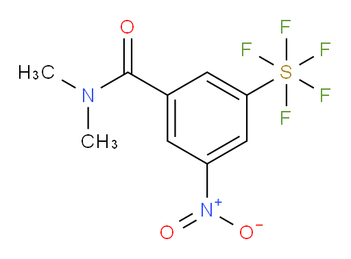 3-(pentafluoromercapto)-N,N-dimethyl-5-nitrobenzamide
