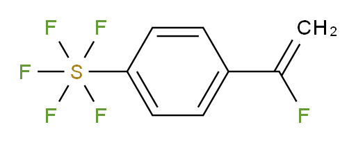 4-(1-fluorovinyl)(pentafluoromercapto)benzene