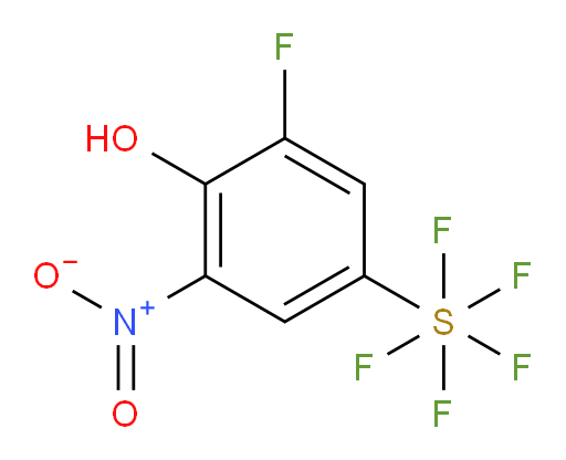 2-fluoro-4-(pentafluoromercapto)-6-nitrophenol