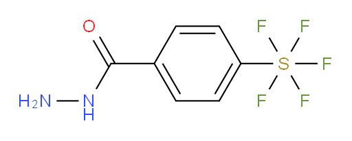 [4-(hydrazinylcarbonyl)phenyl]sulfur pentafluoride