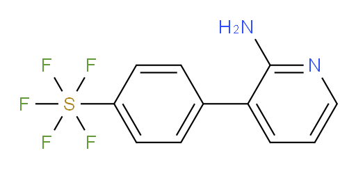 [4-(2-Amino-3-pyridinyl)phenyl]sulfur pentafluoride