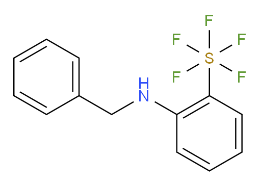 [2-[(phenylmethyl)amino]phenyl]sulfur pentafluoride