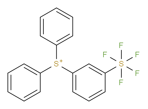 (3-(pentafluoromercapto)phenyl)diphenylsulfonium