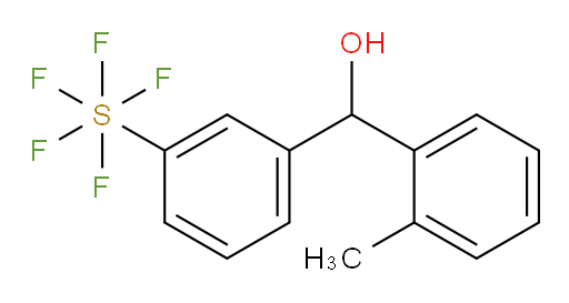 (3-(pentafluoromercapto)phenyl)(o-tolyl)methanol