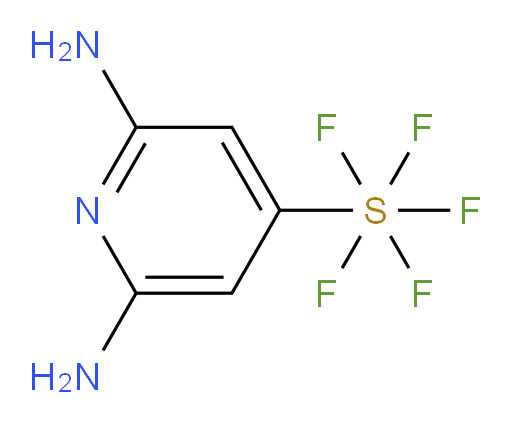 2,6-diaminopyridine-4-ylsulfur pentafluoride