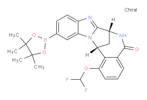 (7R,14R)-1-(difluoromethoxy)-6,7-dihydro-11-(4,4,5,5-tetramethyl-1,3,2-dioxaborolan-2-yl)-7,14-Methanobenzimidazo[1,2-b][2,5]benzodiazocin-5(14H)--one