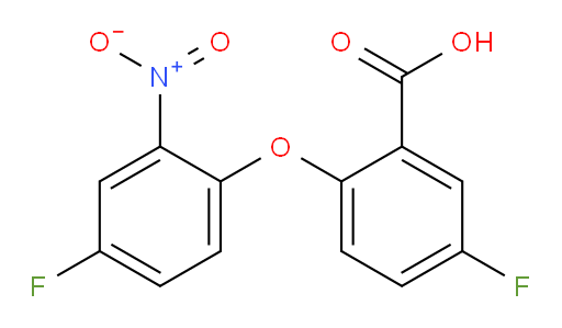 5-fluoro-2-(4-fluoro-2-nitrophenoxy)benzoic acid