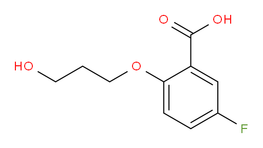 5-fluoro-2-(3-hydroxypropoxy)benzoic acid